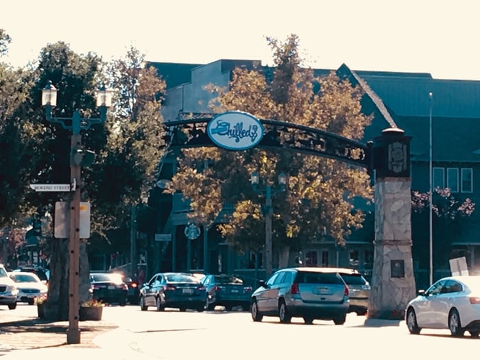 Old Town Temecula Arch Entrance on Front Street